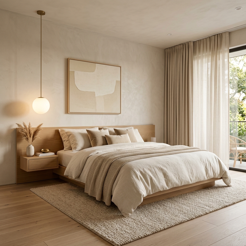 Beige Bedroom